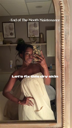 I suffer from extra dry skin during this time of year , so I have to be super intentional to hydrate my skin I went for a dermaplane and hydrafacial treatment #hydrafacial #facialhairremoval #maintenancevlog #diml #blackgirlskincare