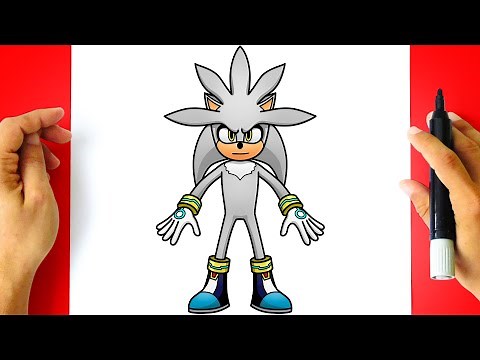 How to DRAW SILVER - Sonic 3 Movie