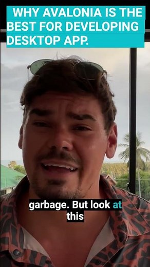 why avalonia is the best for desktop app