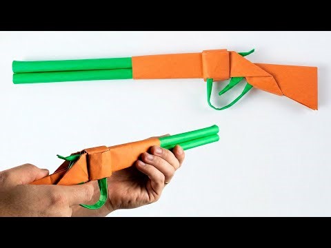 How to Make a Paper Shotgun | Step-by-Step Origami Tutorial