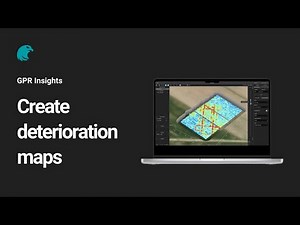 How to create a deterioration map | GPR Insights Tutorials