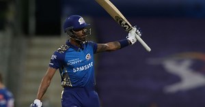 Hardik Pandya's explosive 60*(21)