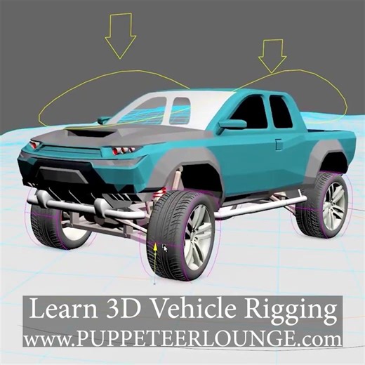 3D Vehicle Rigging ~ Here’s What Our Students Can Do