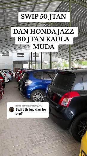 Harga Mobil Suzuki Swift dan Honda Jazz 2023