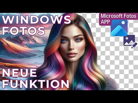 Windows Photo Viewer with new features: Remove backgrounds with AI in the Microsoft Photos app