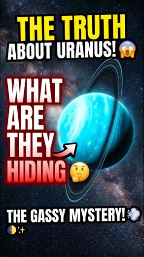 Uranus Is Stranger Than You Think! 🪐 #space #universe #spacefacts #solarsystem #uranus