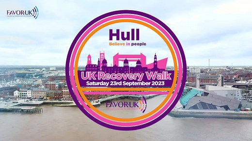 Check out FavorUK's latest video on the up coming UK Recovery Walk being held in Hull on Saturday 23rd September 2023. The largest recovery walk in the UK, now in its 15th year, the UK Recovery Walk is an annual event held to celebrate and support those in recovery, these families and their friends. Come celebrate recovery with us - save the date! #oorbill #UTalkWedie #BackTheBill #Recovery #Recoveryispossible #UKRW23 #HullRecoveryWalk23 | Faces & Voices of Recovery UK