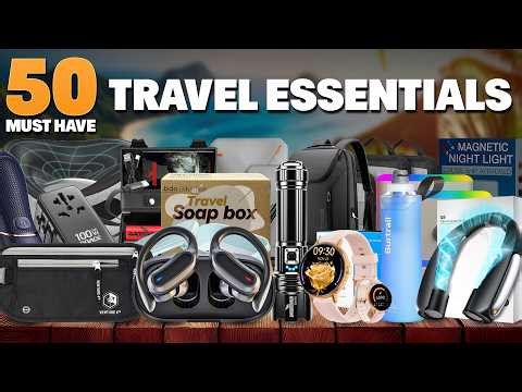50 Must Have Travel Essentials on Amazon That Will Make Your Trips Easier