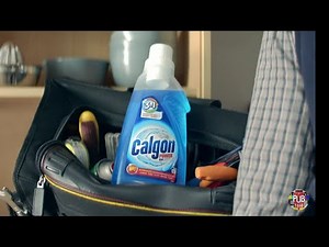 Calgon Power Gel - problème de joint "les lave-linges durent plus longtemps avec Calgon" Pub 30s