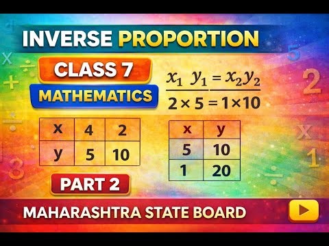 Inverse Proportion Explained Simply | Class 7 Maths | Chapter 9 | Math Made EASY 🔥 | Javed sir |