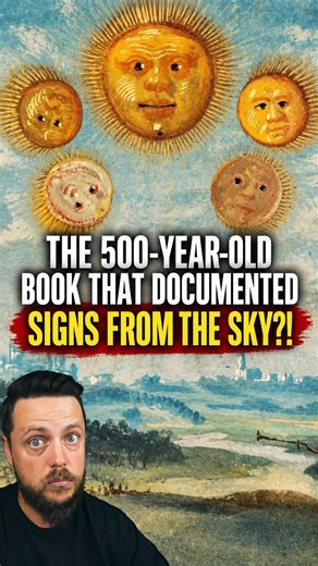 The 500 Year Old Book That Documented Signs From the SKY?! 👀📖⚡