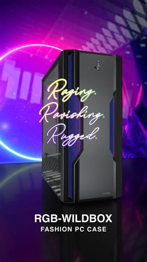 19K views · 46 reactions | Introducing the #FINGERS RGB-WildBox Fashion PC Case - A must-have for your desktop! With ARGB LEDs, it brings a ravishing appearance to deskspace. Equipped with Dual USB, HD Audio & Mic-In ports for seamless multitasking, and comes with a side glass panel & dual dust filters. | FINGERS | Facebook