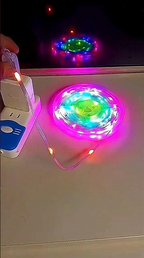 Auoyo LED Strip Lights RGB LED Lights String Lighting Flexible Strip Light Bluetooth 🌐 #videobar