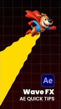 Wave Effect Tutorial | AE Quick Tips 24