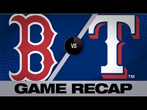 Moreland goes 4-for-5 with HR in 10-3 win | Red Sox-Rangers Game Highlights 9/25/19