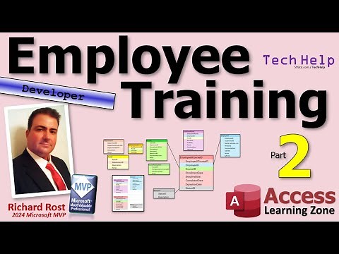 Tracking Employee Training and/or Certifications in Microsoft Access, Part 2