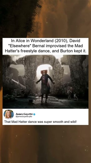 Mad Hatter’s Freestyle Dance in Alice in Wonderland