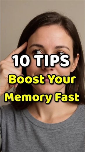 10 Tips for Boost Your Memory Fast #BoostMemory #MemoryTips #BrainHacks #ImproveMemory