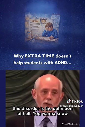 Extra time is one of the most common ADHD accommodations. But Dr. Russell Barkley explains why it may not be the most effective. There’s a better option. Dr. Barkley discusses this concept in his talk “ADHD is Time Blindness,” presented at the 2009 CADDAC conference.