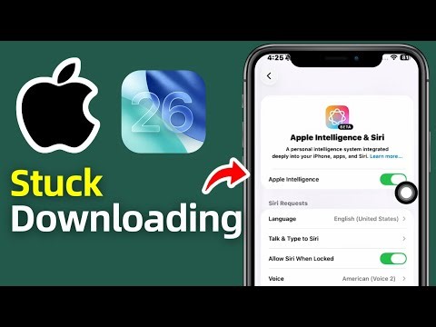 How To FIX Apple Intelligence Stuck in Downloading! | Fix Apple Intelligence Not Downloading