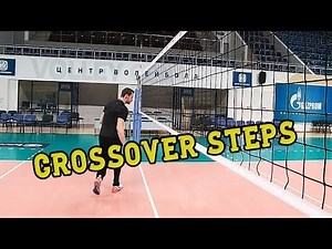 Volleyball Explained: Crossover steps :: Volleybox