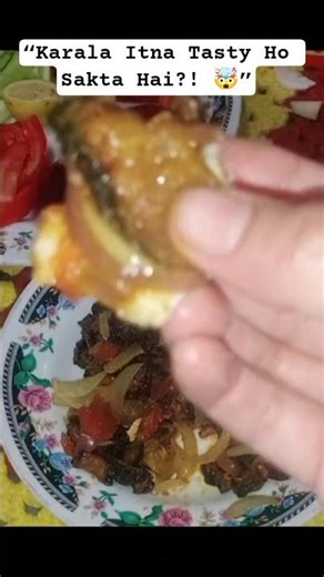 ““Karala Itna Tasty Ho Sakta Hai?! 🤯”|Karela Recipe |#youtubeshorts #short #karelarecipe