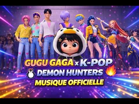 GUGU GAGA | official music video x kpop demon hunters / GUGU GAGA | clip musical officiel x kpop