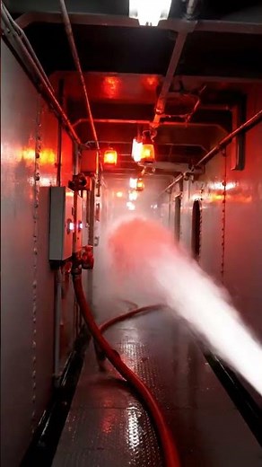 Fire Drill at Sea — Real Alarm & Action!