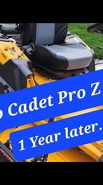 Cub Cadet Pro Z 154 - 1 year review