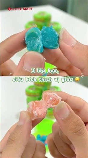 🍬 Kẹo siêu chua Cores Warheads #lottemart#review #anvat