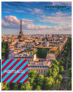 Nå har vi salg på billetter til London, New York og en rekke andre fantastiske shopping-destinasjoner! 🛍 | Norwegian