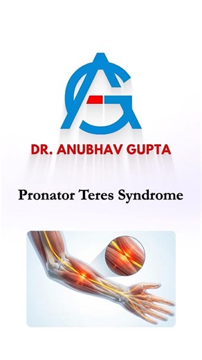 Pronator Teres Syndrome Explained in 60 Seconds | Median Nerve Compression in Forearm #handsurgery