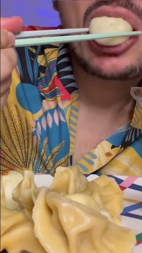RAVIOLI CINESI 🥟 e BAO EATING SOUNDS | MUKBANG ITA ASMR cibo cinese ⬇️