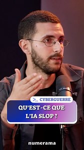 Comment utilise-t-on l’IA générative dans la cyberguerre ? 🤔 Amine, journaliste cyberguerre chez Numerama nous explique ce qu’est l’ « IA Slop » et comment il est utilisé pour mener une cyberguerre psychologique au micro du @backseat.talkshow ! 🎙️ __ #numerama #cyberguerre #tech #informatique #talk | Numerama