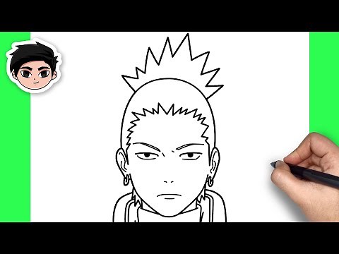 How To Draw Shikamaru | Naruto - Easy Step By Step