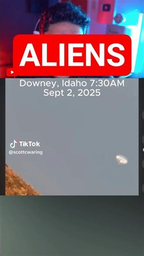 INSANE UFO Sighting Just Exposed 🛸 #ufo #aliens #fyp