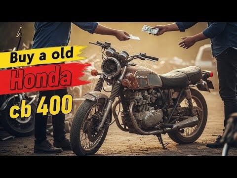 I Bought a Scrap Honda CB 400 😱 | From Junkyard to Dream Bike Restoration