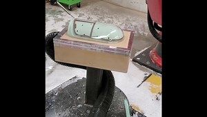 38 reactions | Prototype mask cutting. This is 1/2 speed. Shop will be heavily cleaned before production begins in a few days. | Monster City Studios | Facebook