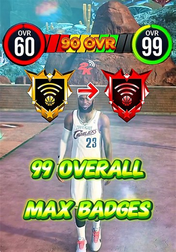 FASTEST WAY to 99 OVERALL on 2K26 #2k #2kcommunity #nba2k26 #xunclecaino #nba2k
