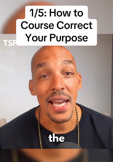 1/5: How to Course Correct Your Purpose #spiritualperspective #purpose