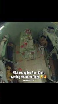 NBA YoungBoy standing on business against 43 year old inmate. #PrisonFight