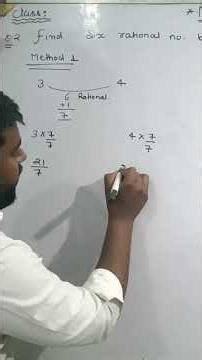 how to how to find rational number between any two number