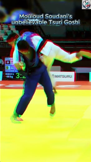 Mouloud Soudani's Judo Magic: The Tsuri Goshi That Dazzles! ✨