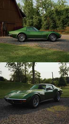 1972 Corvette LT1 survivor — pure American time capsule. 🦅 #corvette | The Lost Corvettes