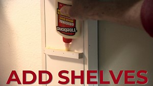 Want to keep dirty clothes out of sight AND add extra storage? Build this linen cabinet/laundry chute combo! . See the detailed directions here >> bit.ly/3FHoY0Q . #sponsored by Titebond . #diy #homeimprovement | Today's Homeowner