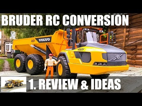 Bruder A60H Dumper RC conversion pt1: Review and Ideas