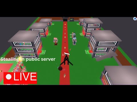 (Live) Steal a brainrot Stealing in Public server
