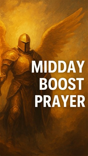 MIDDAY BOOST PRAYER 🔥 A Strong Prayer to Finish the Day in Victory
