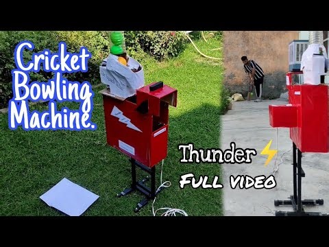 Cricket Bowling Machine | Thunder | Complete Assembly Video