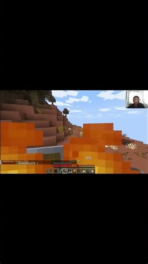 MINECRAFT INSANE LAVA CLUTCH #minecraft #gamer #clutch